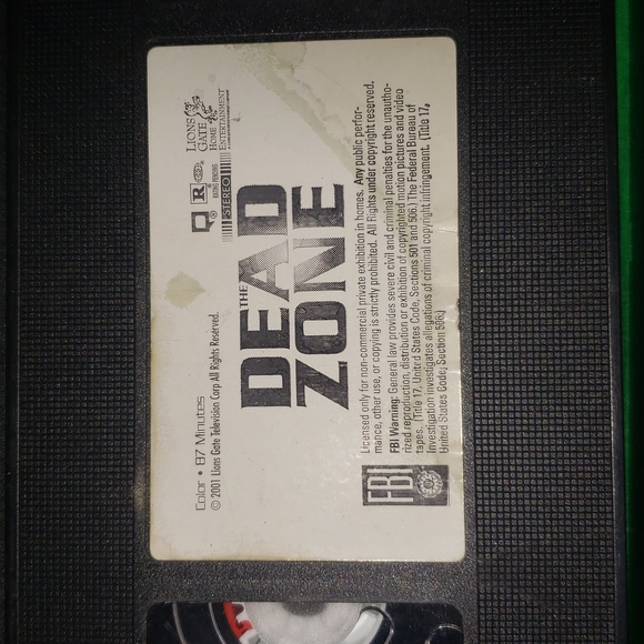 VHS Collection Peter Pan Jurassic Park Grease 2 Dead Zone Roman Holiday Seven - Picture 5 of 7